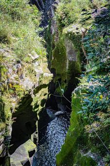 宮崎県　高千穂峡の風景 高千穂峡,宮崎,九州の写真素材