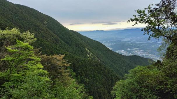 山からの風景① 山からの風景①の写真