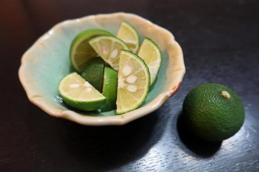 スダチ 秋,スダチ,カボスの写真素材