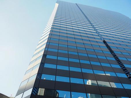 高層ビル 高層ビル ビル,空,風情の写真素材