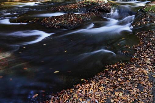 菊池渓谷 菊池川,菊池渓谷,渓流の写真素材