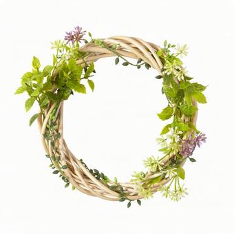 リース　 リース,装飾,花の写真素材