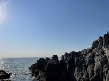 東尋坊 風景 東尋坊 風景の写真