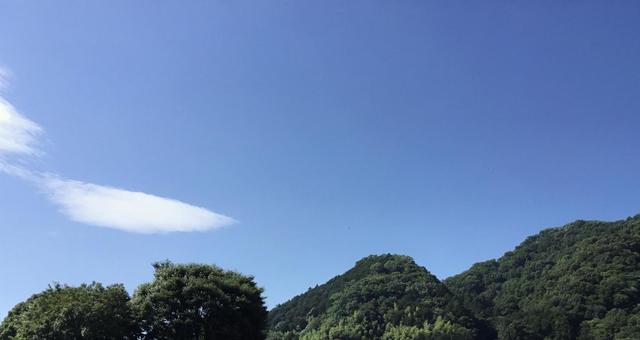 青空と山 青空と山 青,山,空の写真素材