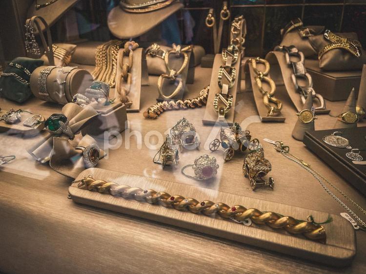 ヴェッキオ橋の宝石店　フェイレンツェ イタリア,ヨーロッパ,フィレンツェの写真素材