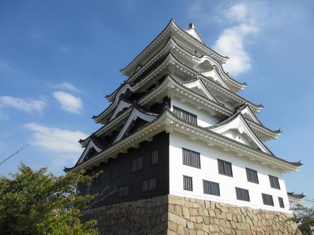 広島県-福山城-天守の写真