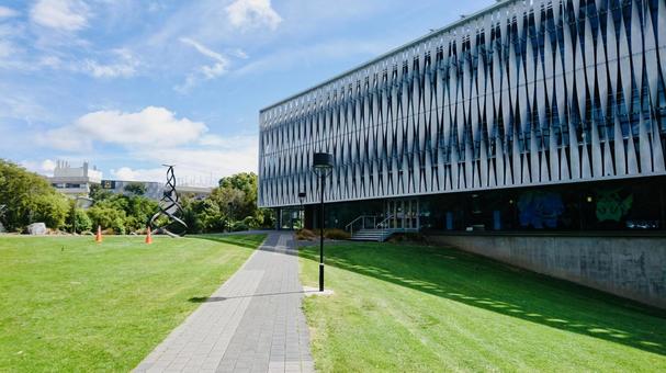 ワイカト大学の図書館 ワイカト大学の図書館 ニュージーランド,ワイカト大学,ワイカトの写真素材