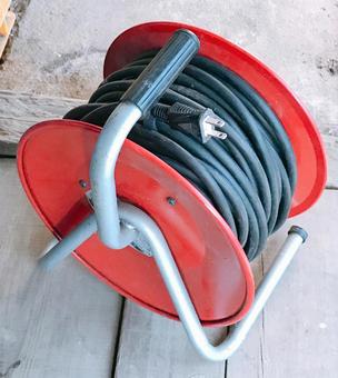 コードリール コードリール コードリール,ドラム,diyの写真素材