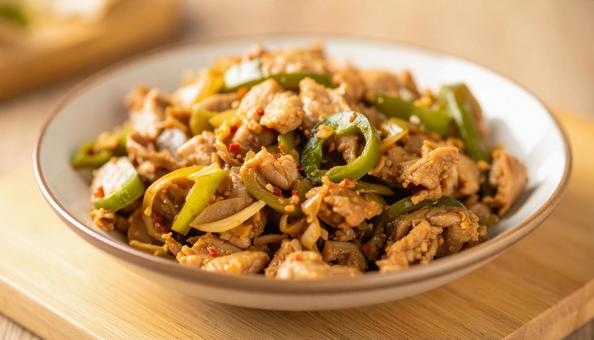 青椒肉絲(チンジャオロースー )中華料理 青椒肉絲(チンジャオロースー )中華料理の写真