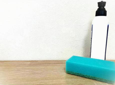 Dish sponge and dish soap bottle set, JPG Dish sponge and dish soap bottle set, JPG