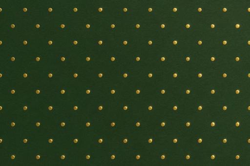 緑に金色の艶のあるドット 緑に金色の艶のあるドットの写真