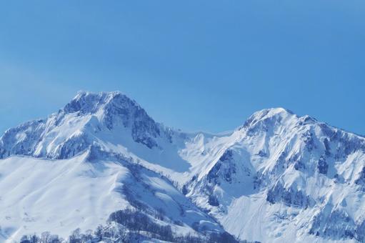 雪山 雪山 雪山,雪,山の写真素材