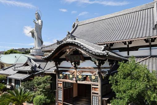Fukusaiji Temple and Kannon, JPG