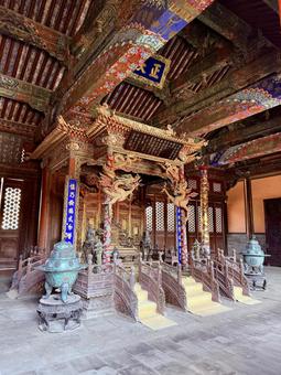 瀋陽故宮に祀られている祭壇 旅,中国,故宮博物院の写真素材