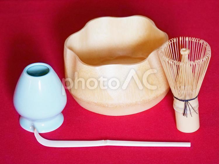 茶道具、入門用に2 茶道,茶道具,抹茶碗の写真素材