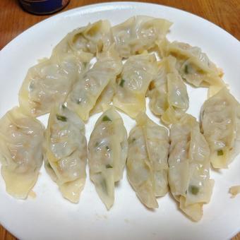 手作り餃子 手作り餃子の写真