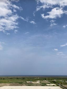 復興の空と海 復興の空と海の写真