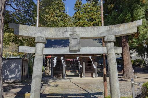 初鹿野諏訪神社 初鹿野諏訪神社,神社,伝説の写真素材