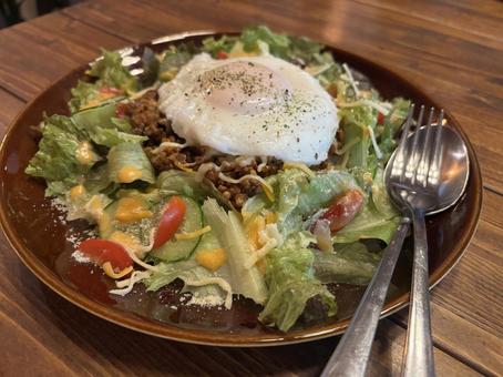 タコライス_カフェ カフェ,ランチ,軽食の写真素材