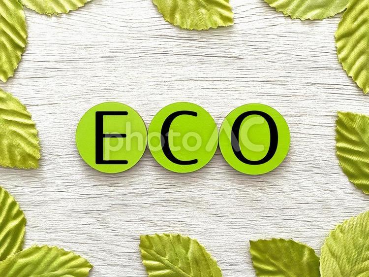 ECOのイメージ4 エコ,省エネ,節電の写真素材