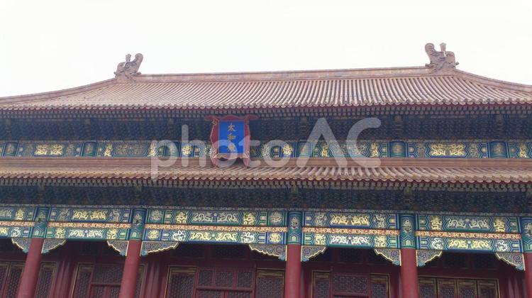 中国北京故宮 北京,中国,故宮の写真素材