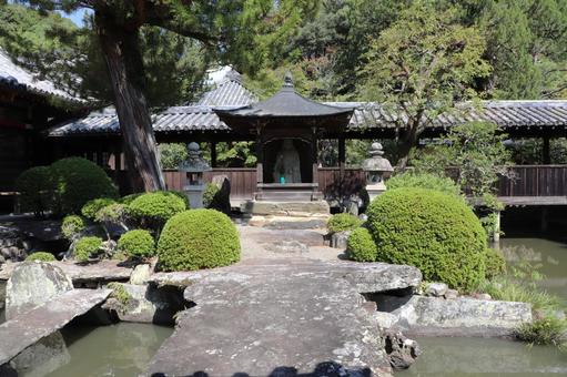 粉河寺 出現池童男大士石像 粉河寺 出現池童男大士石像 粉河寺,出現池,童男大士石像の写真素材