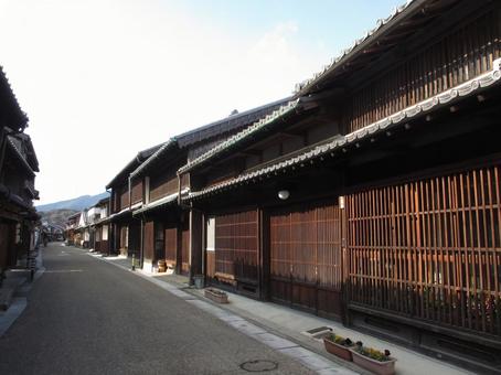 関宿の町並み 関宿の町並み 関宿,東海道,宿場町の写真素材