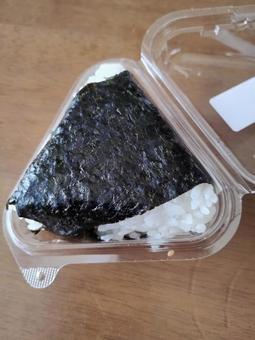おにぎり おにぎり 米,おにぎり,のりの写真素材