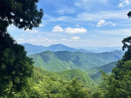 玉置山 山頂付近 玉置山 山頂付近の写真