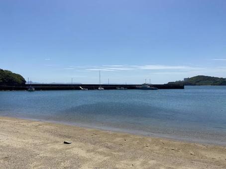 自然 海,自然,小豆島の写真素材