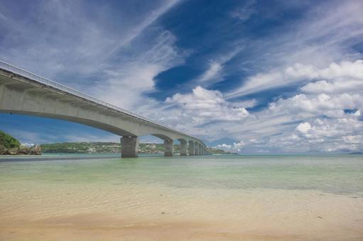 沖縄古宇利大橋付近の景色5 沖縄古宇利大橋付近の景色5 沖縄,古宇利島,古宇利大橋の写真素材
