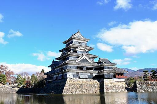 松本城 松本城,歴史,国宝の写真素材