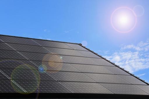 ソーラーパネル 太陽光発電 ソーラーパネル 太陽光発電の写真