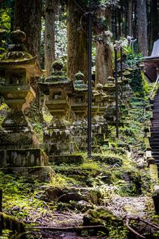 熊本県　上色見熊野座神社の風景 上色見熊野座神社,熊本,高森町の写真素材