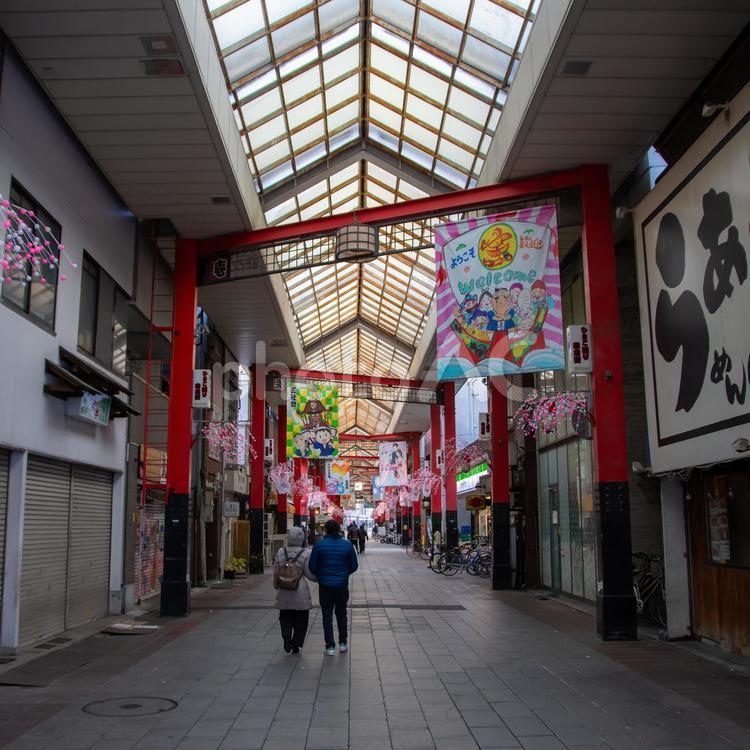 浅草ひさご通り商店街 浅草,ひさご通り,商店街の写真素材