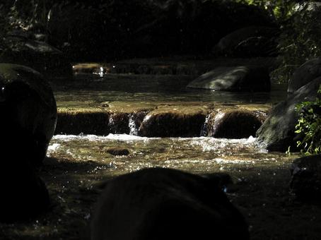 小川の風景 小川の風景の写真