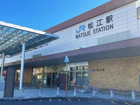 松江駅 松江駅,島根県,松江市の写真素材