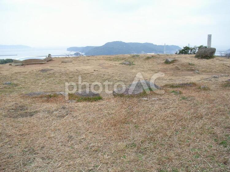 名護屋城天守台跡 名護屋城の写真素材