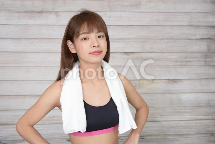 エクササイズイメージ ダイエット,健康,運動の写真素材