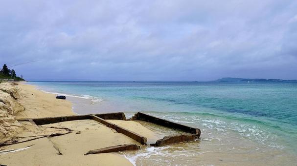 Photo, yajiri beach, hamamatsu, sea, 
