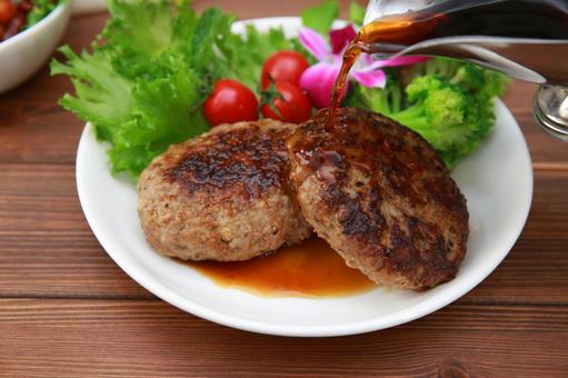 ハンバーグ ハンバーグの写真