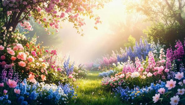幻想的な花 幻想的な花の写真