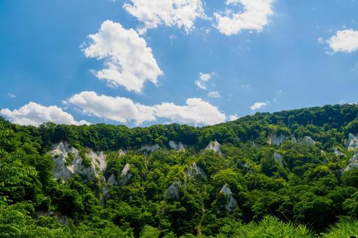 夏の白岩⑷ 夏の白岩⑷の写真