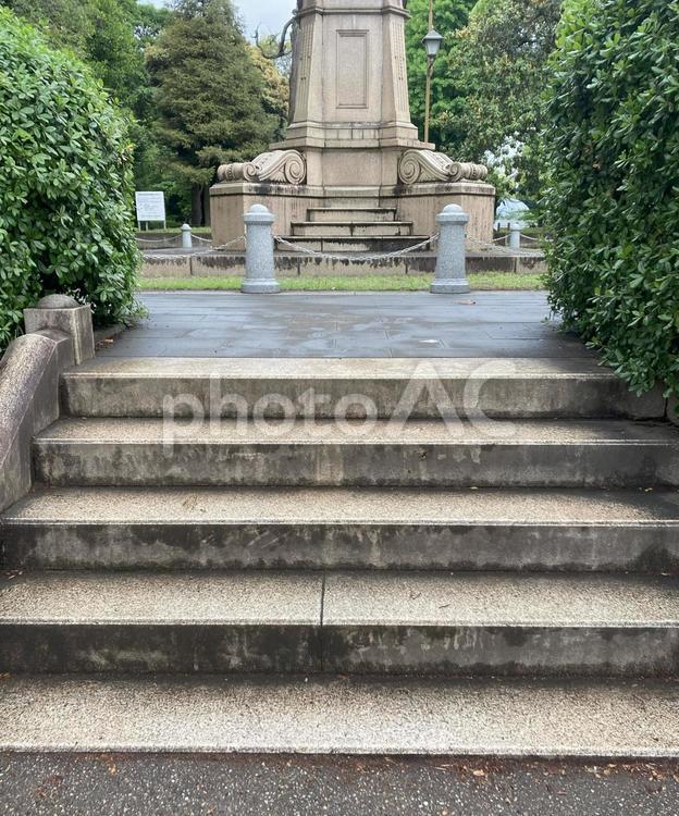 階段（上野公園） 階段,上野公園,屋外の写真素材