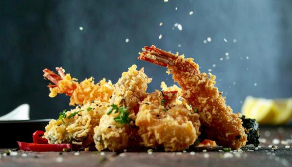 えびの天ぷらの写真