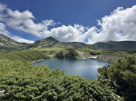 みくりが池 室堂平 みくりが池 室堂平 風景,景色,室堂平の写真素材