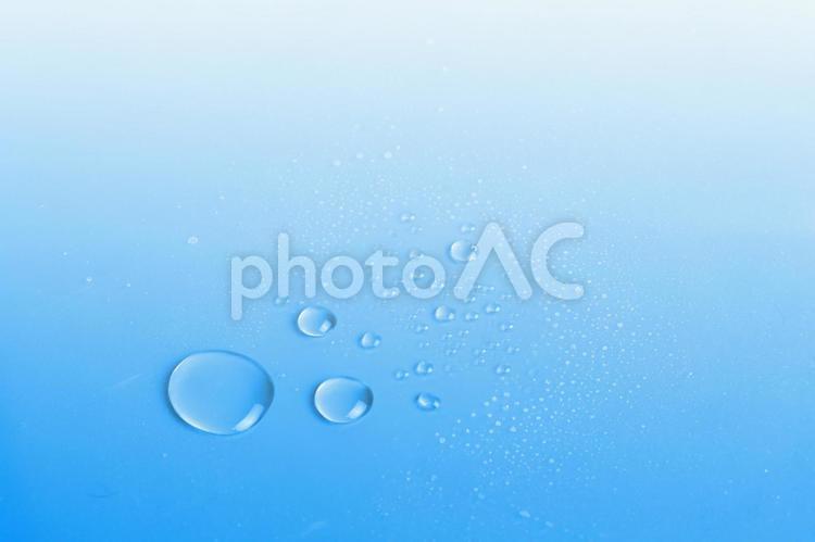 幻想的な水滴　美しい水玉 水滴,水,背景の写真素材