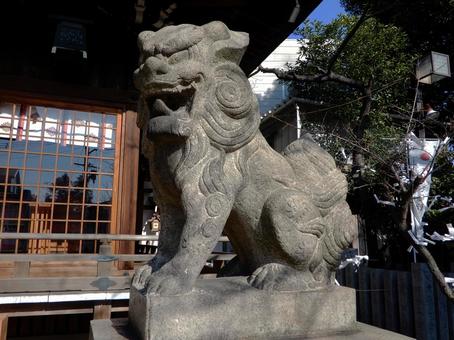 白山神社 大阪 狛犬 白山神社 大阪 狛犬 の写真