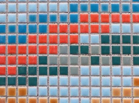 カラータイル外壁 カラー,タイル,外壁の写真素材