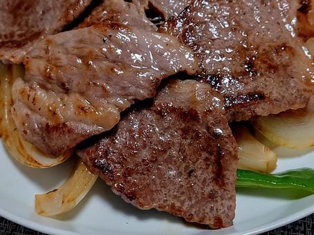 牛肉の炒め物　③ 肉料理,焼肉,おかずの写真素材